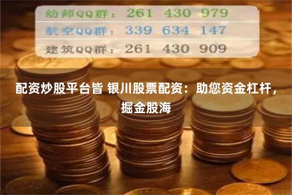 配资炒股平台皆 银川股票配资：助您资金杠杆，掘金股海